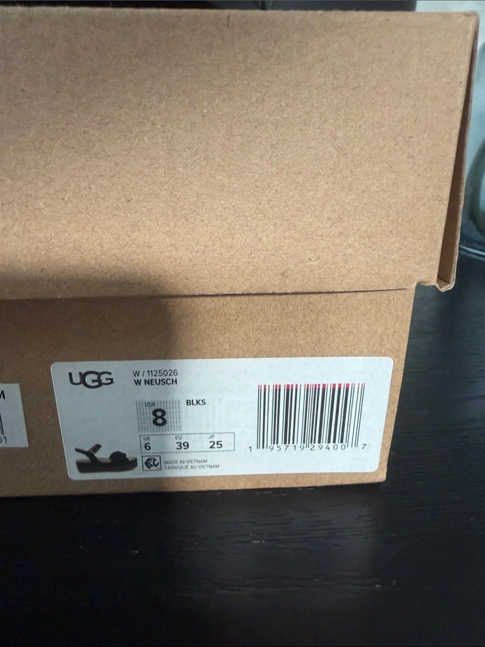 UGG Black Braided Platform Knot Sandals